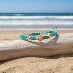 Adjustable Turquoise Sea Turtle Anklet