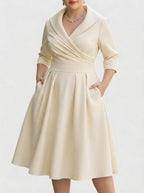 Zyrah - Elegant Midi Dress