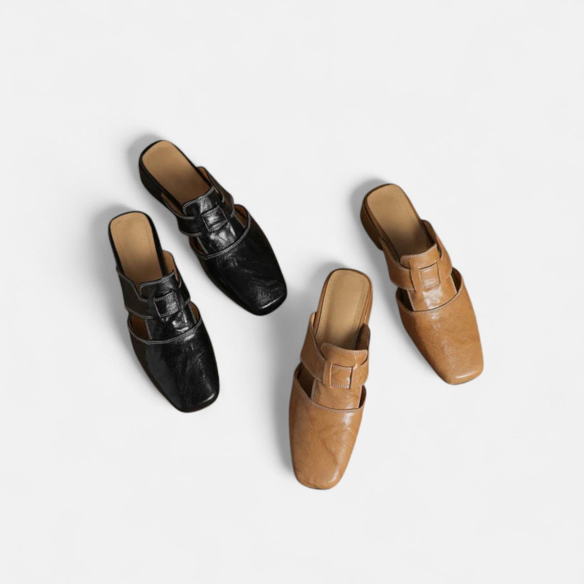 Andie - Genuine Sheepskin Leather Sandals