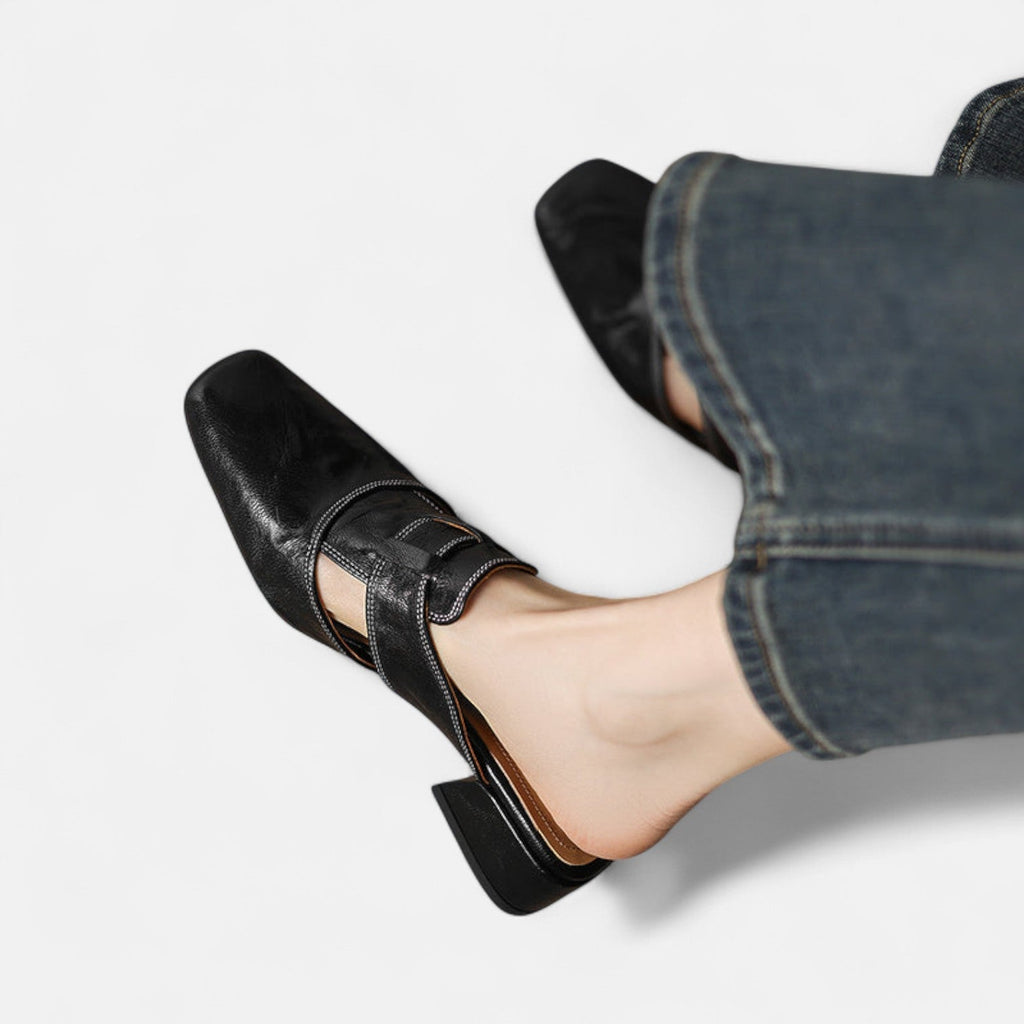 Andie - Genuine Sheepskin Leather Sandals