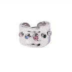 Vintage Gold Cubic Zirconia Ring