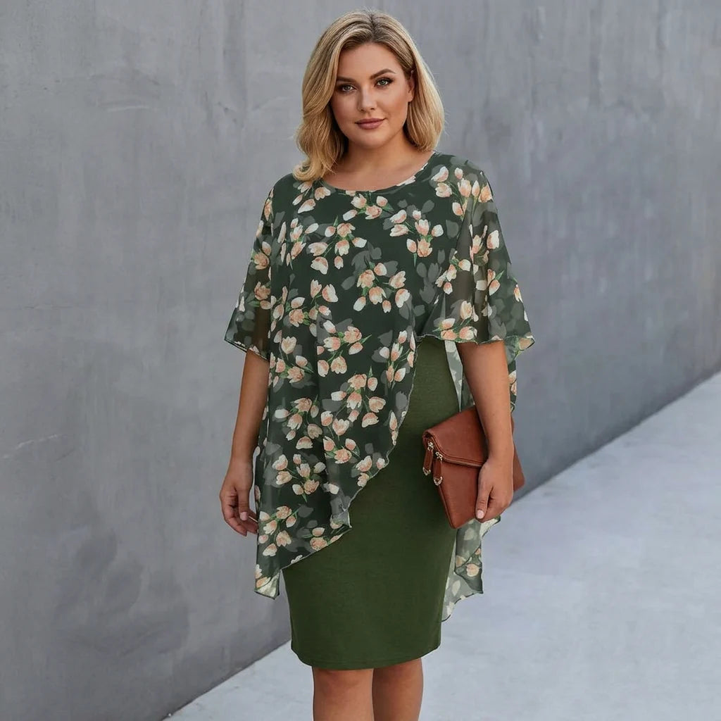 JULIANNA - Printed Elegant Dress