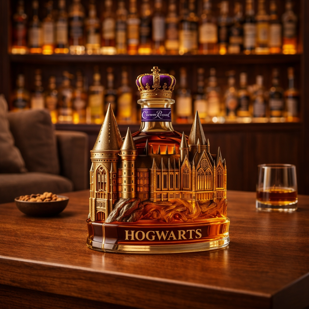 Whiskey Decanter - Hogwarts Castle Edition