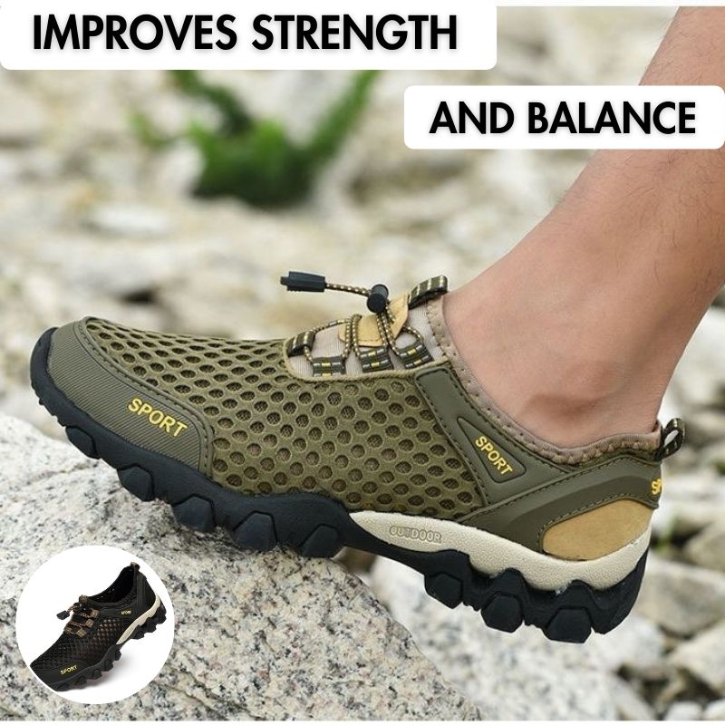 ZenStride - Wide Toe Box Hiking Barefoot Shoes (Unisex)
