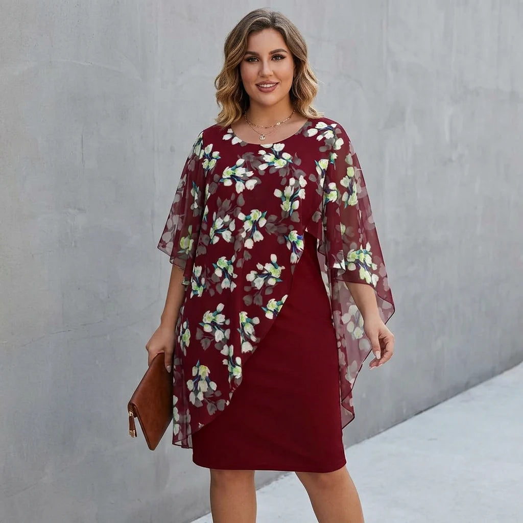 JULIANNA - Printed Elegant Dress