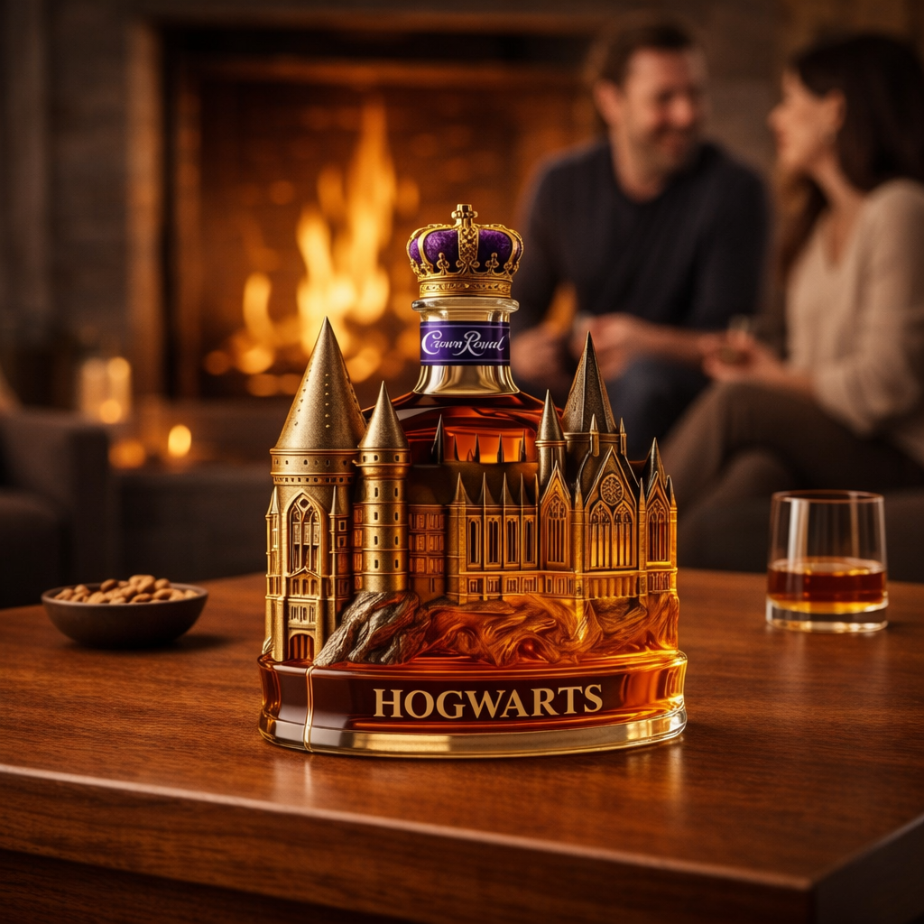 Whiskey Decanter - Hogwarts Castle Edition