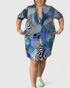 Helinae | Sophisticated V-neck Dress
