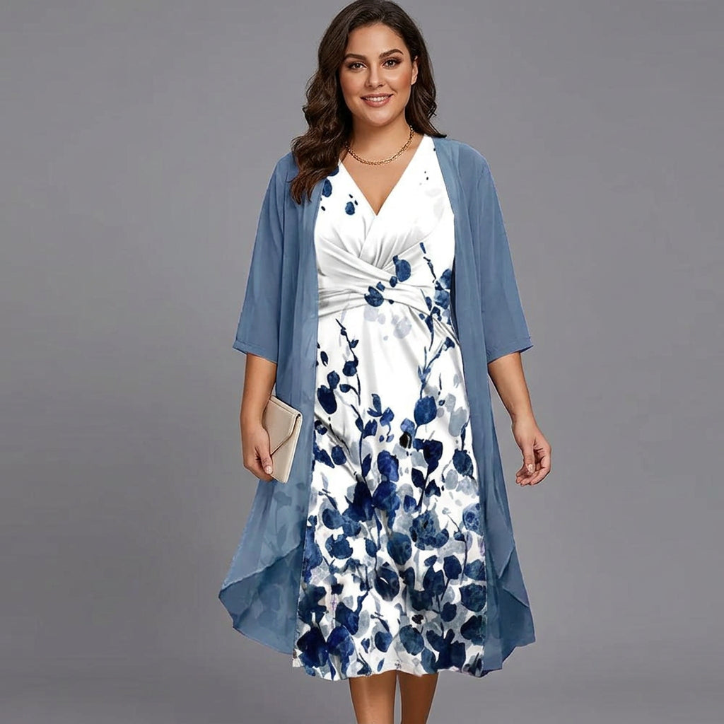 Lucille - Flowy Wrap Dress