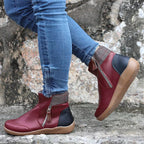 Moira Premium Zipper Orthopedic Waterproof Boots