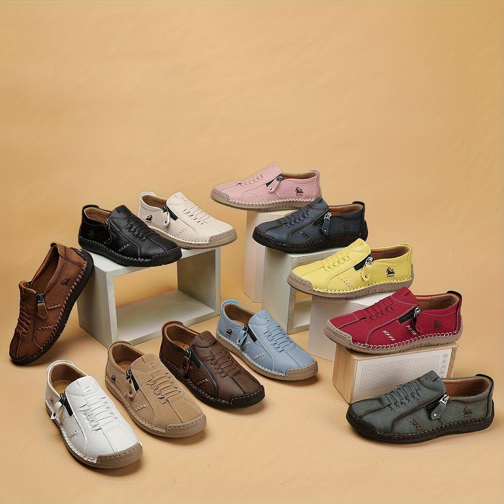 Katherine | Refined Comfort with a Practical Zip Closure