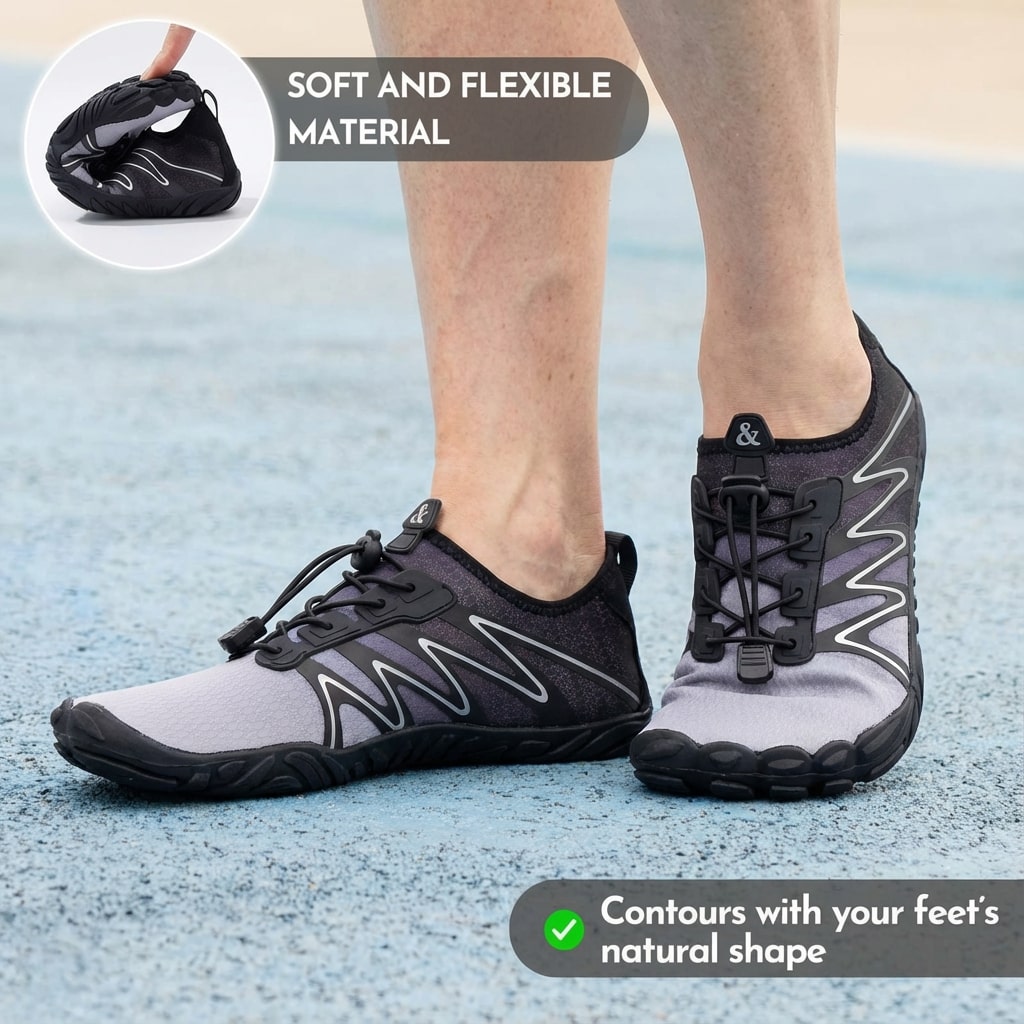 HydroGlide - Healthy & Non-Slip Barefoot Shoes (Unisex)