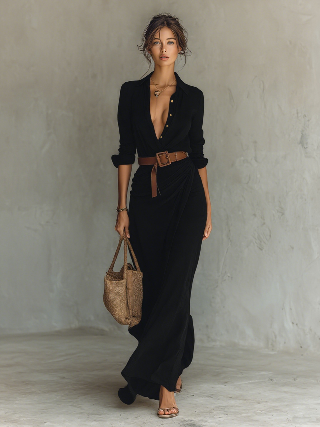 Victoria Long Casual Dress