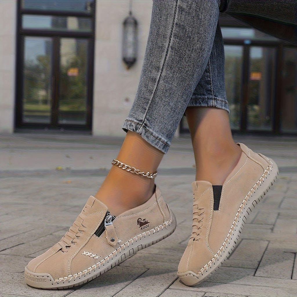 Katherine | Refined Comfort with a Practical Zip Closure