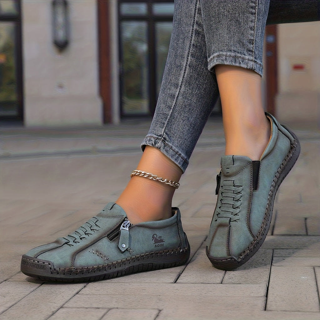 Katherine | Refined Comfort with a Practical Zip Closure