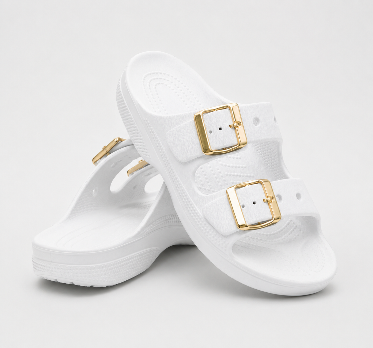 VALIRA™ | EVA Double-Buckle Platform Sandals