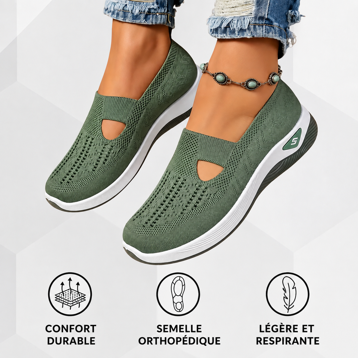AZELIA™ | Slip-On Orthopaedic Shoes for Maximum Comfort