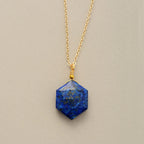 Hexagon Pendant Necklace
