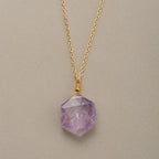Hexagon Pendant Necklace