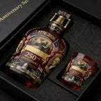 250th Anniversary Whiskey Decanter & Glass Set