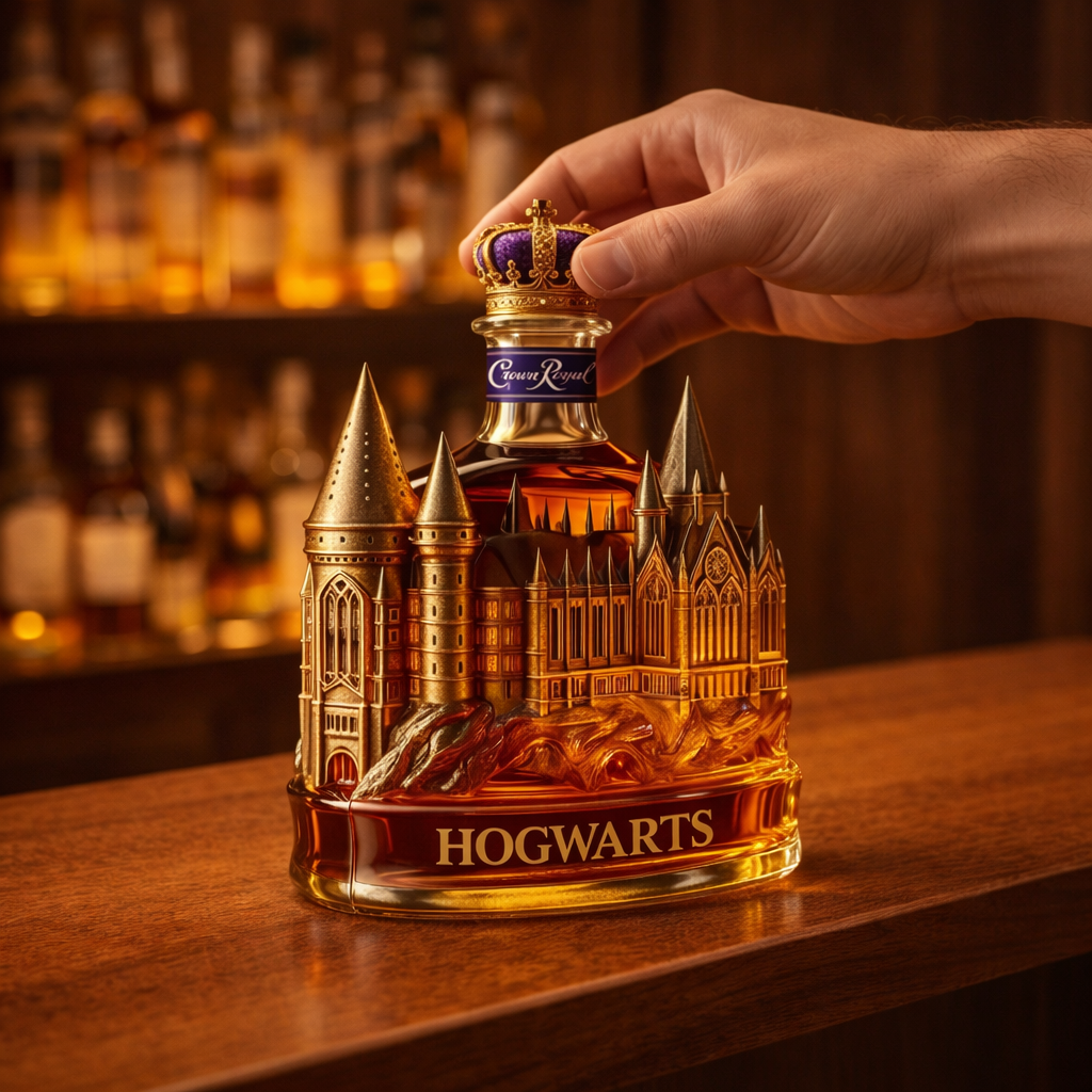 Whiskey Decanter - Hogwarts Castle Edition