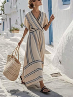 Serenity Coastal Maxi Dress