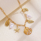 Pearl Starfish Ocean Treasures Necklace