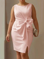 Elara - Classic Bow Dress