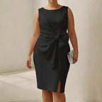 Elara - Classic Bow Dress
