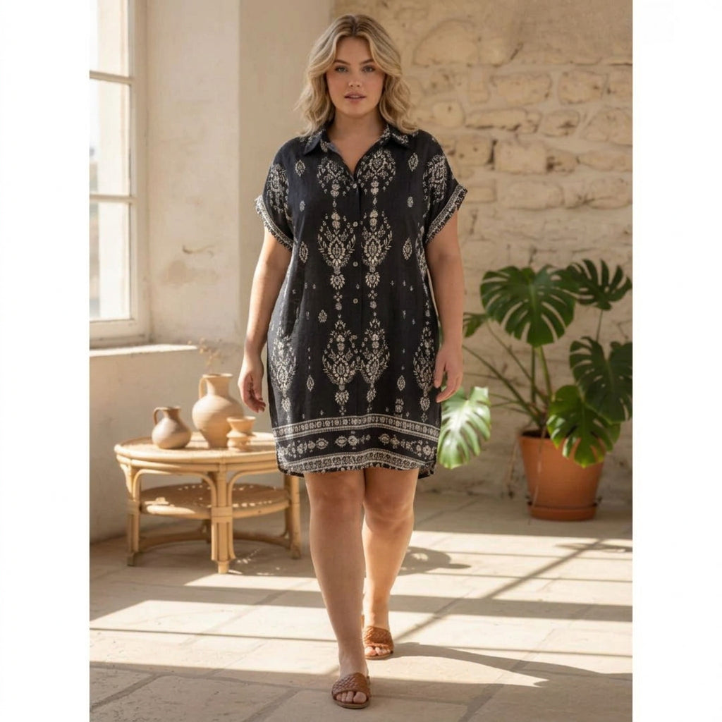 Mica - Vintage Boho Dress