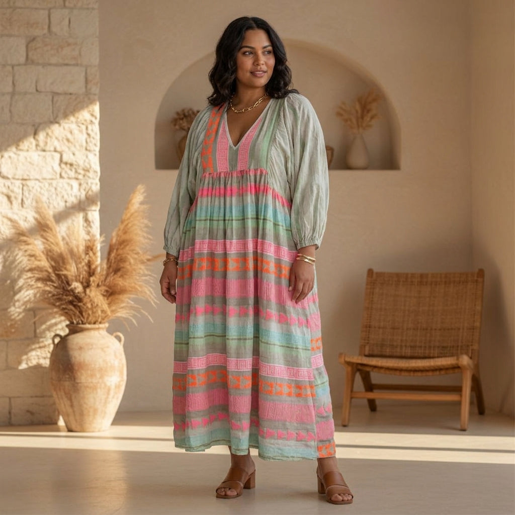 Jessenia - Comfortable Boho Dress