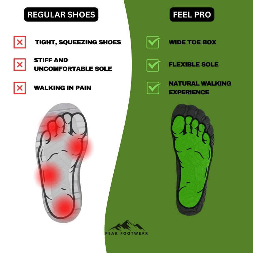 Feel Pro - Healthy & Comfortable Barefoot Shoes