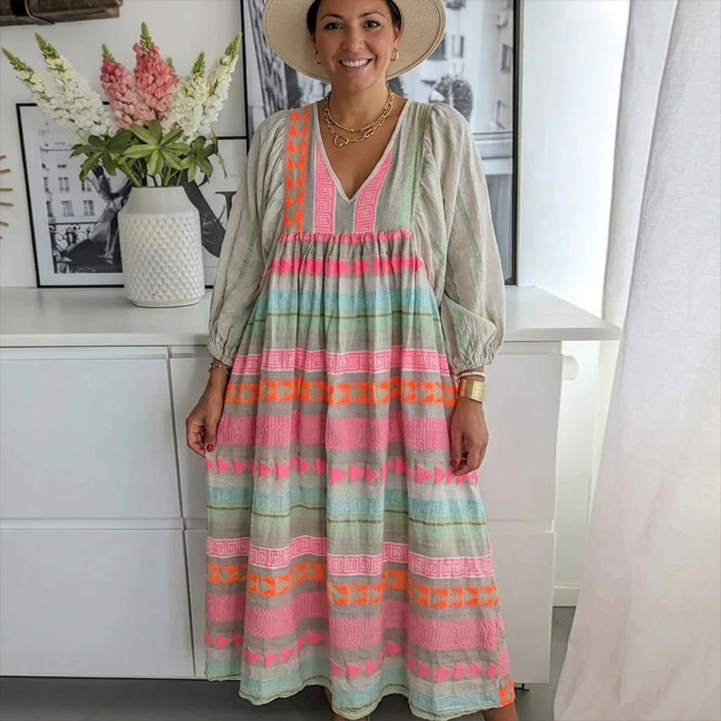 Jessenia - Comfortable Boho Dress