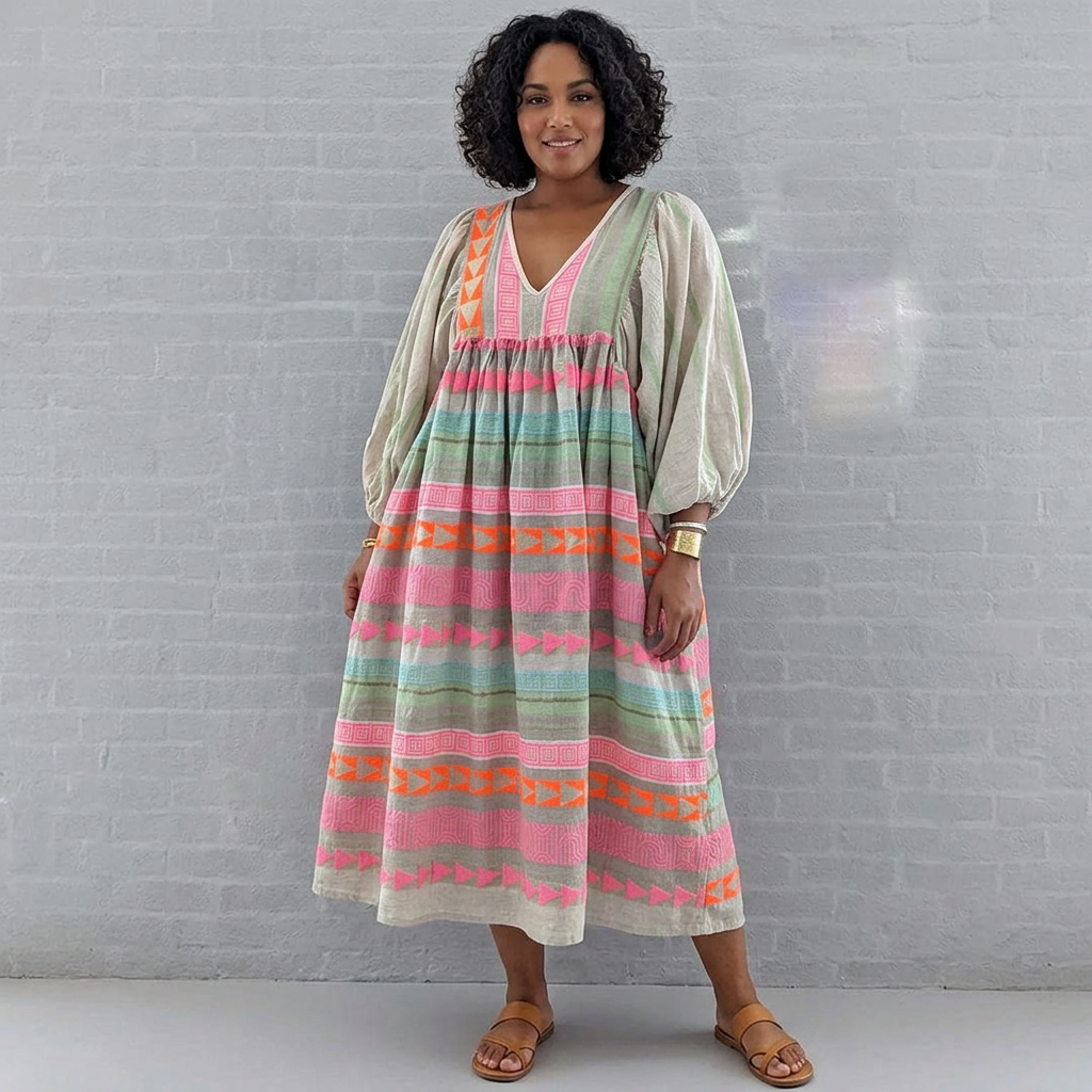 Jessenia - Comfortable Boho Dress