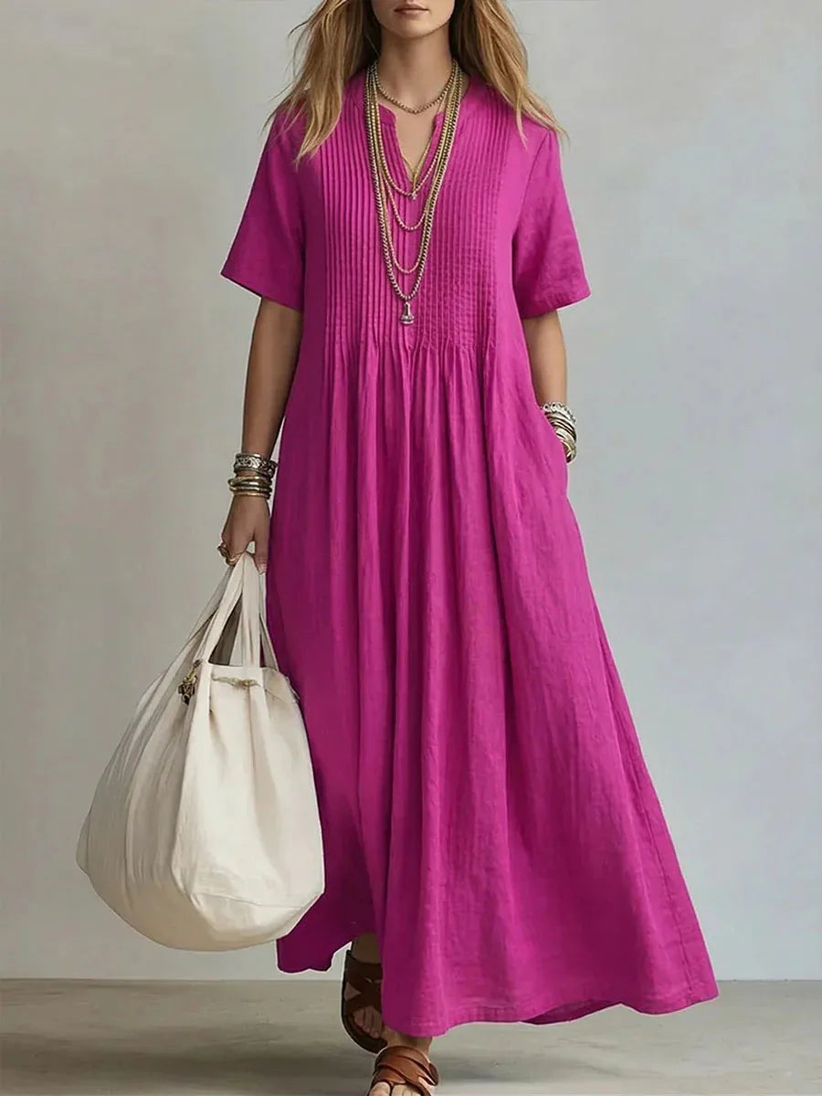 Wren Short Sleeve Maxi Dress