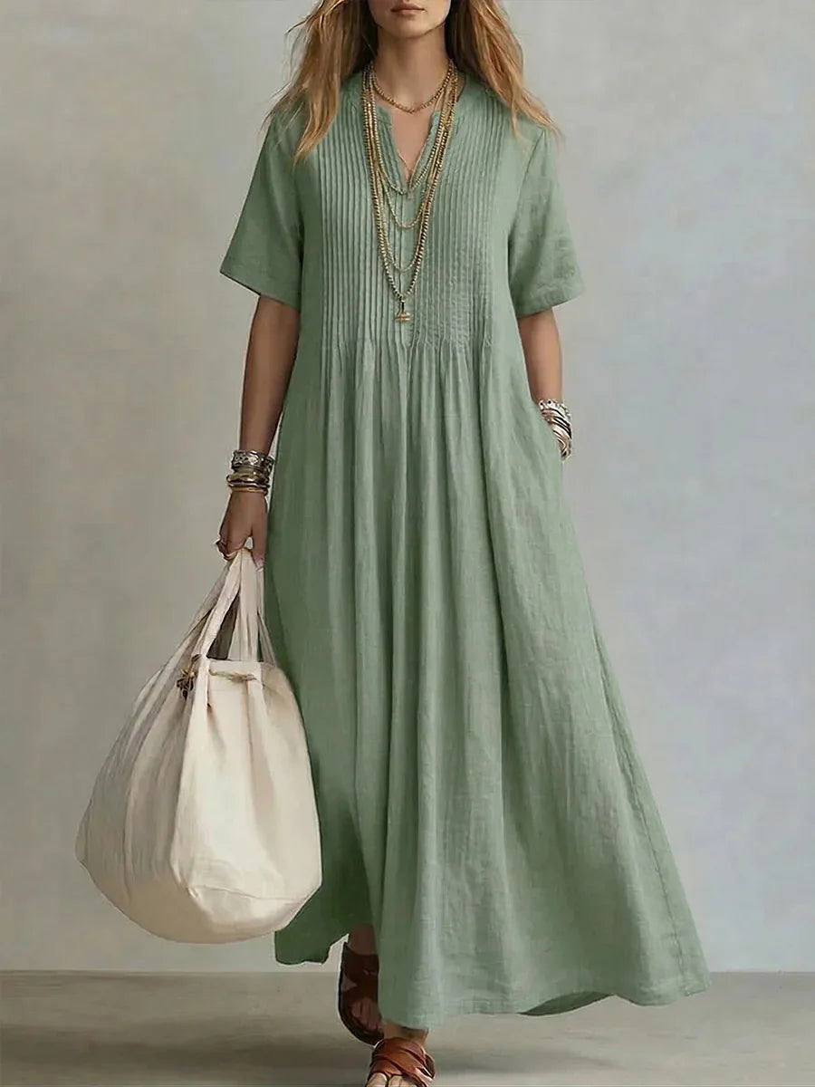 Wren Short Sleeve Maxi Dress