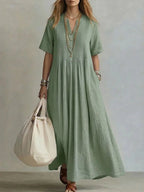 Wren Short Sleeve Maxi Dress