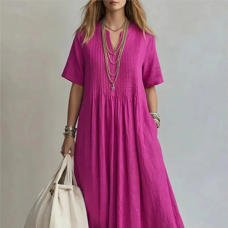 Wren Short Sleeve Maxi Dress