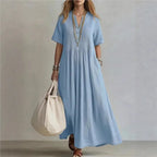 Wren Short Sleeve Maxi Dress