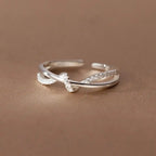 Classic Cross Knot Ring