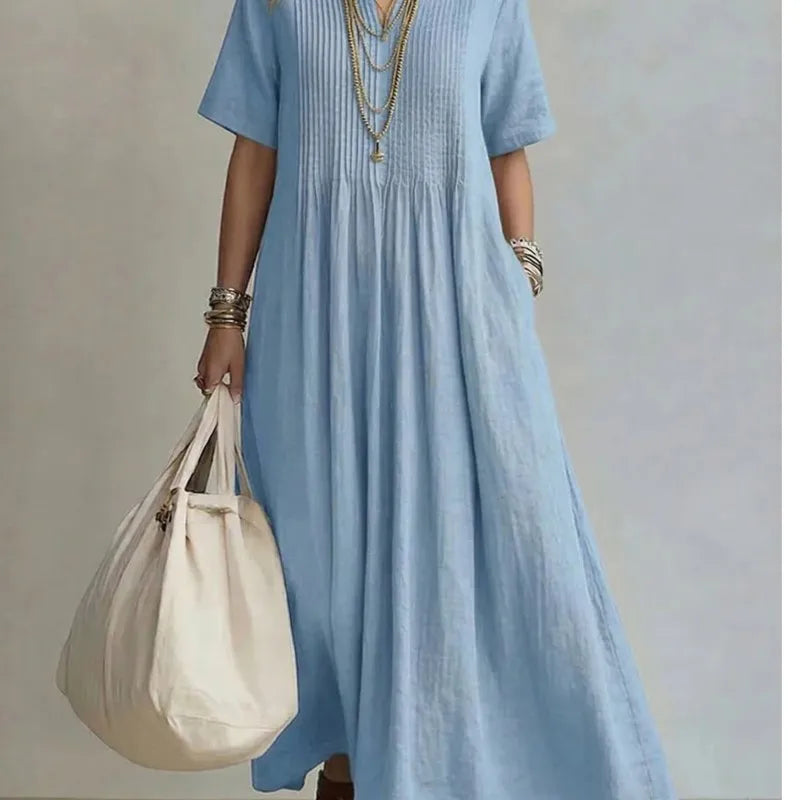 Wren Short Sleeve Maxi Dress