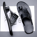 ASTON™ | Leather Toe-Loop Sandals