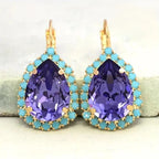 Elegant Vintage Crystal Earrings