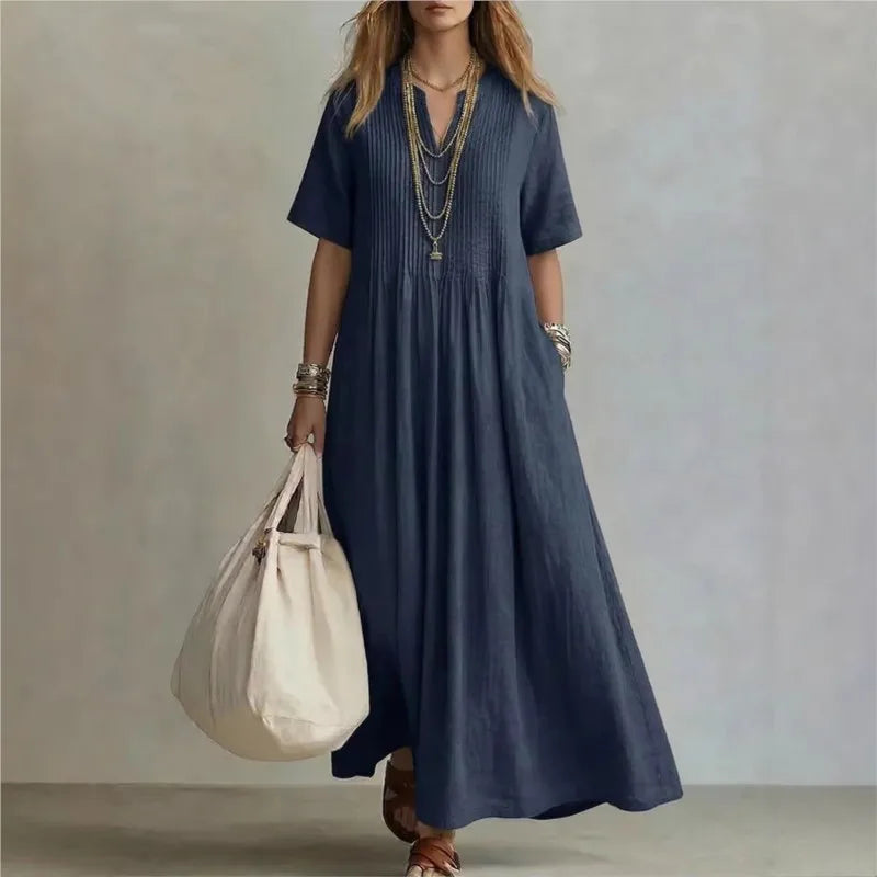 Wren Short Sleeve Maxi Dress