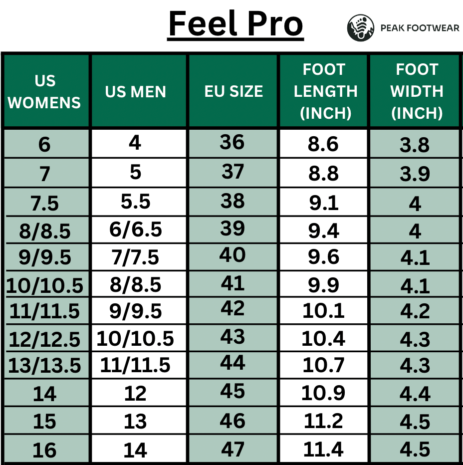 Feel Pro - Healthy & Comfortable Barefoot Shoes