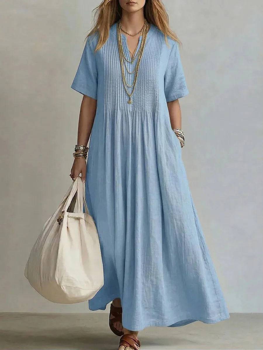 Wren Short Sleeve Maxi Dress