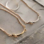 Gold-Tone Dachshund Necklace