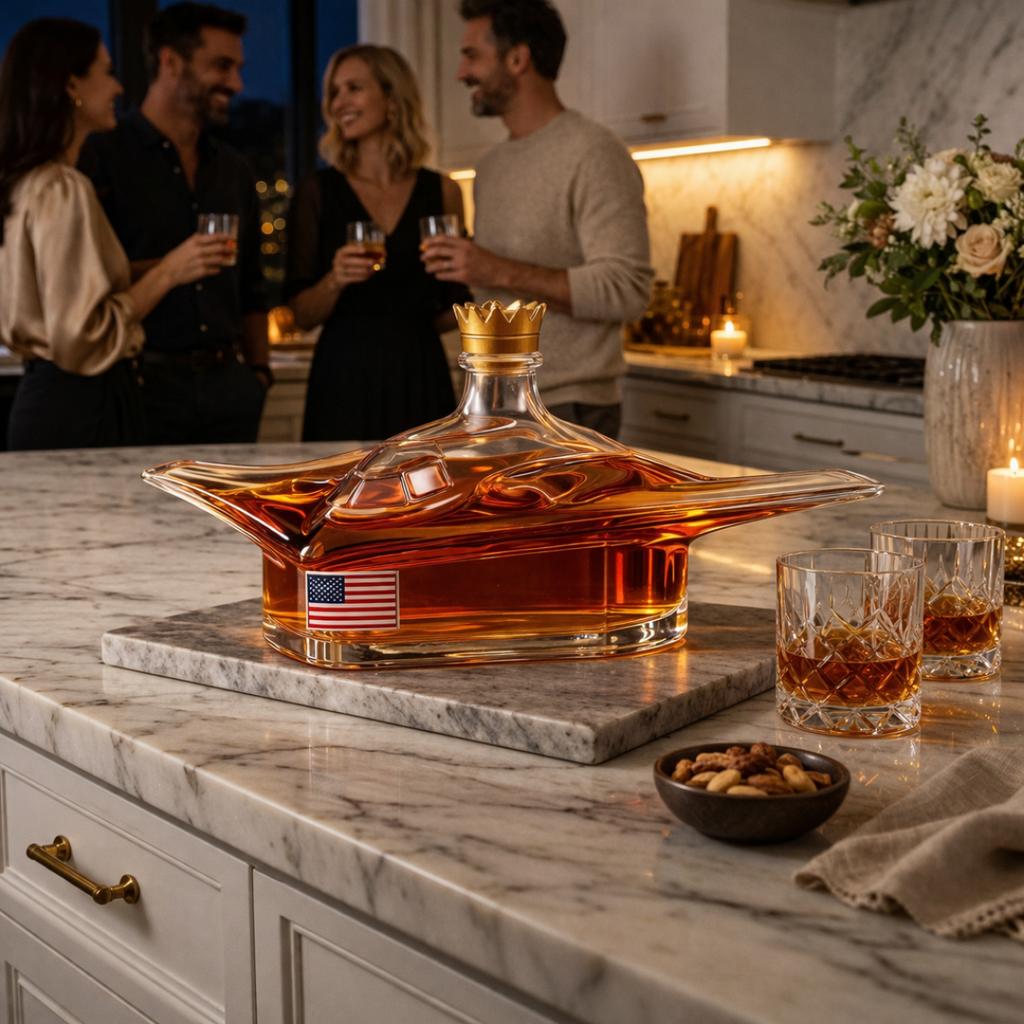 Whiskey Decanter - B-2 Bomber