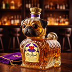 Whiskey Decanter - Pug Edition