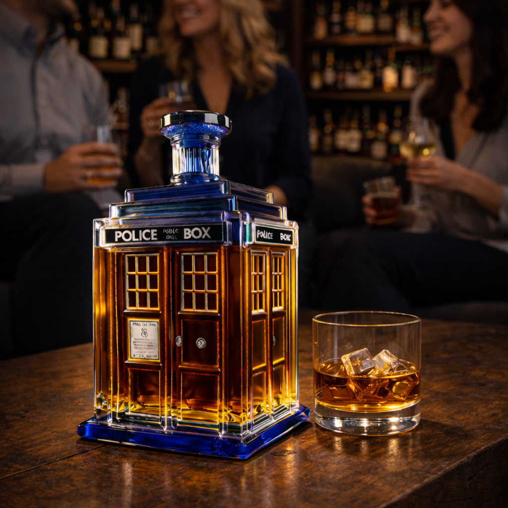 Whiskey Decanter - Police Box Edition