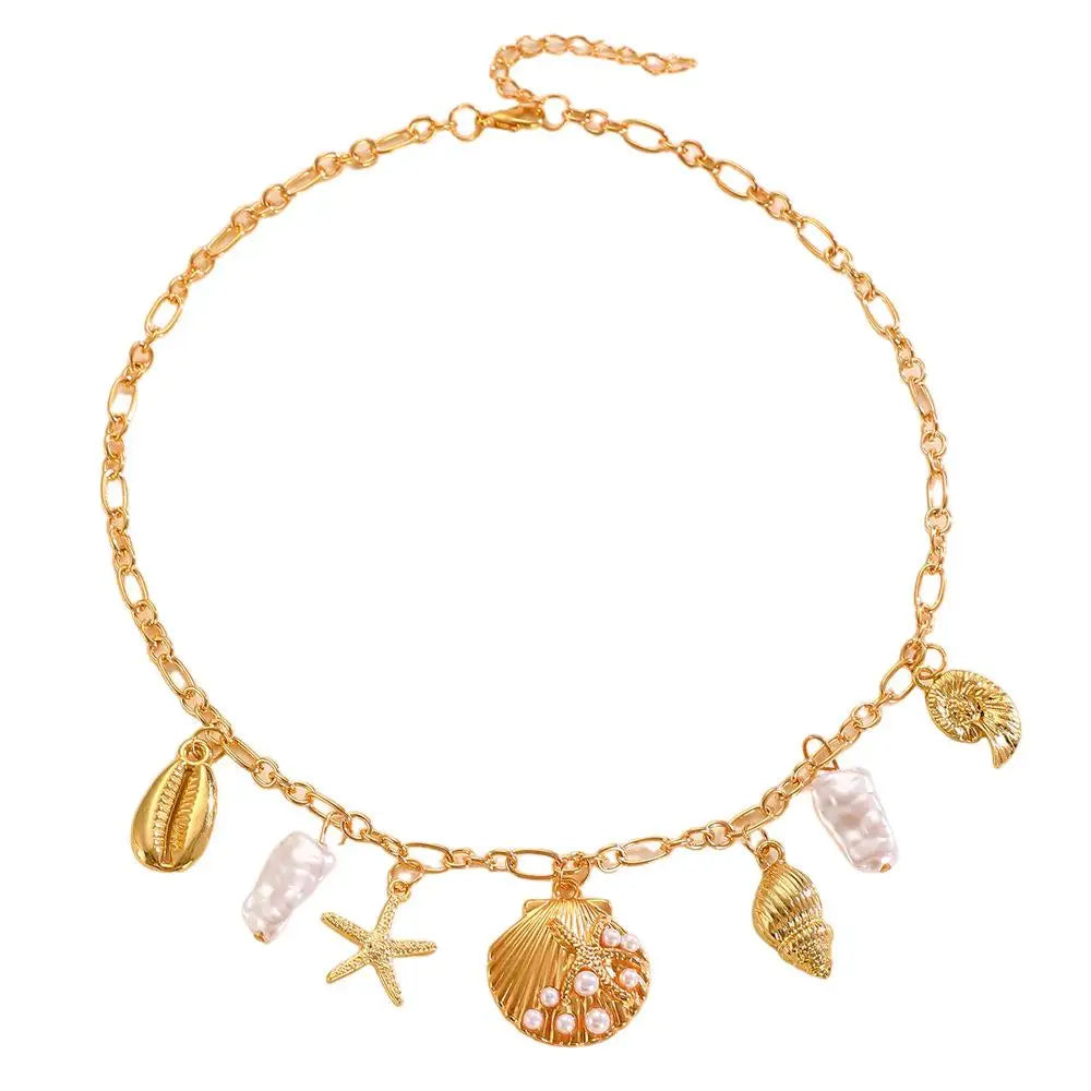 Pearl Starfish Ocean Treasures Necklace